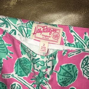 Lilly Pulitzer cigarette pants size 2